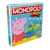 Monopoly Junior : édition Peppa Pig, jeu de plateau pour 2 à 4 joueurs, jeu d'intérieur