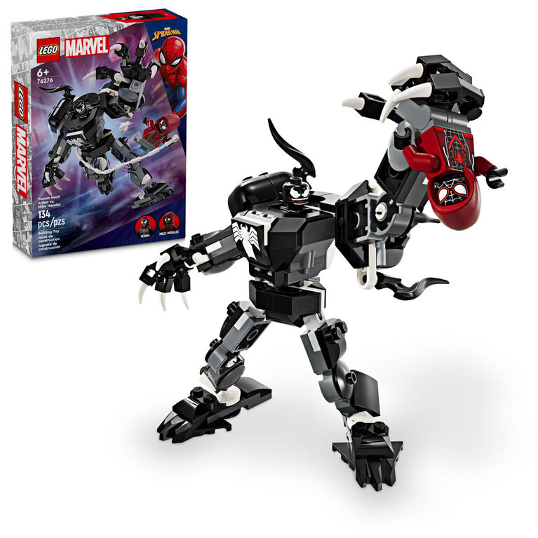 LEGO Marvel L'armure-robot de Venom contre Miles Morales 76276