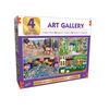 Assortiment De Casse-Têtes De Galerie D'Art 4 En 1