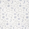 Gerber Organic Fitted Crib Sheet, Grey Cosmic