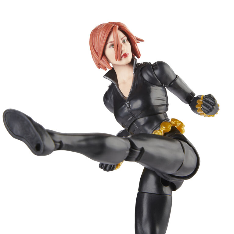 Hasbro Marvel Legends Series, figurine de collection de 15 cm Black Widow Avengers 60e anniversaire - Notre exclusivité