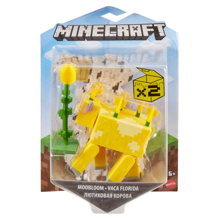 Minecraft Biome Builds Moobloom Figure