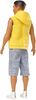 Barbie Ken Fashionistas Doll #131 - Yellow Hoodie