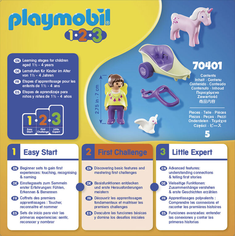 Playmobil - Unicorn Carriage with Fairy