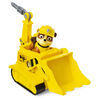 PAW Patrol, Rubble's Bulldozer Vehicle with Collectible Figure