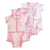 Koala Baby 3-Pack Diaper Shirt, Preemie - Pink