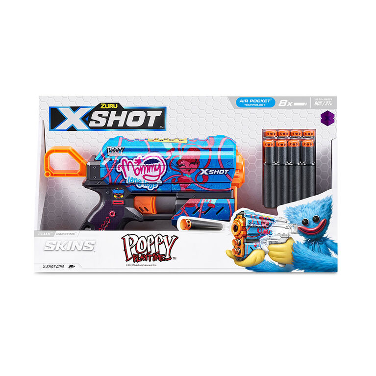 X Shot Flux(8 Darts)Poppy Playtime S1