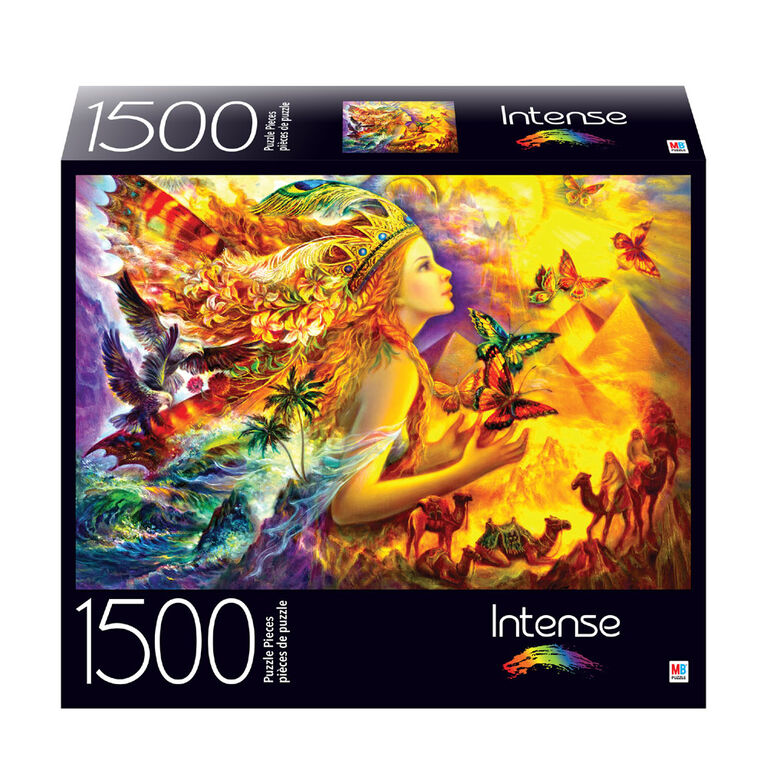 20103675 - Puzzle de 1 500 pièces aux couleurs intenses - Monde fantastique coloré