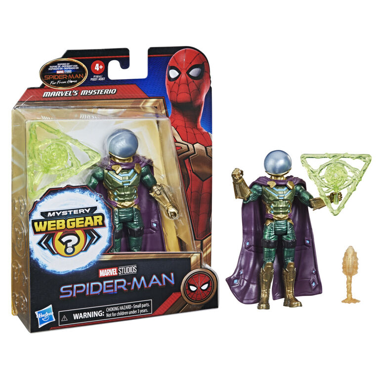Spider-Man Mystery Web Gear, figurine Marvel's Mysterio