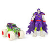 Monster Jam, Official Grave Digger 1:64 Scale Monster Truck and 5-Inch Grim Creatures Action Figure Set