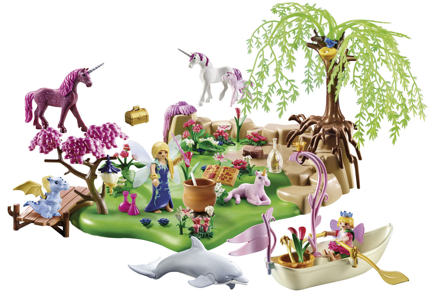 playmobil fairy island