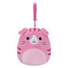Squishmallows 3.5" Clip On - Geraldine the Pink Scottish Fold Cat