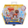 PAW Patrol, Figurine du film à collectionner Zuma avec sac à dos à attacher et 2 projectiles