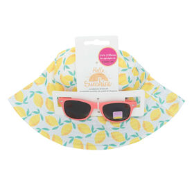 Lemons 2 Piece Set - Sunglass & Bucket Hat