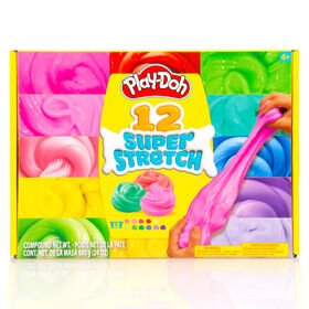 Play-Doh Super Stretch, 12Pk Variety