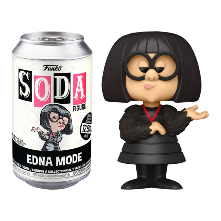 Figurine en Vinyle Edna Mode par Funko SODA! Incredibles