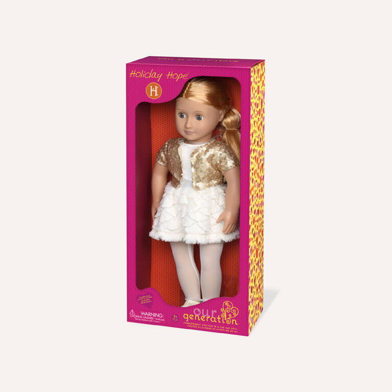 Our Generation, Hope, 18-inch Holiday Doll