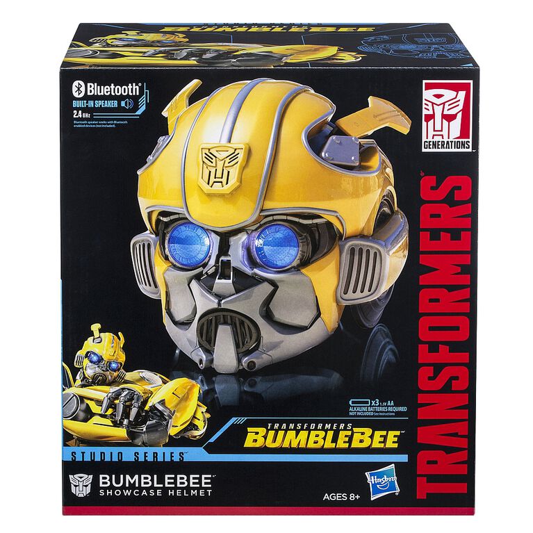 Transformers Studio Series Bumblebee Showcase Helmet - English Edition