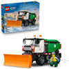 LEGO City Le chasse-neige - Camion - Ensemble de Construction de Camion avec Figurine de Conducteur - 60490