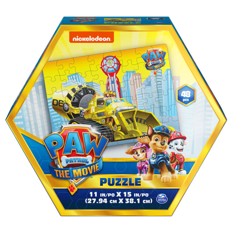 PAW Patrol The Movie, 48 Piece Jigsaw Puzzle, Rubble