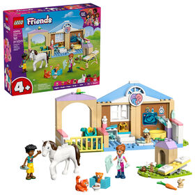 LEGO Friends La Clinique V&eacute;t&eacute;rinaire des Animaux - 2 Minipoup&eacute;es, un Chien, un Lapin, un Cheval, 2 Chats - 42696