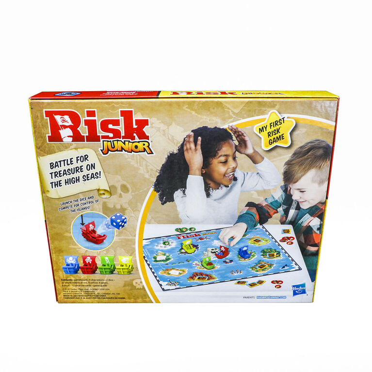 Risk Junior : Jeu de stratégie - les motifs peuvent varier