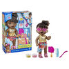 Baby Alive Sunshine Snacks Doll, Eats and "Poops," Summer-Themed Waterplay Baby Doll