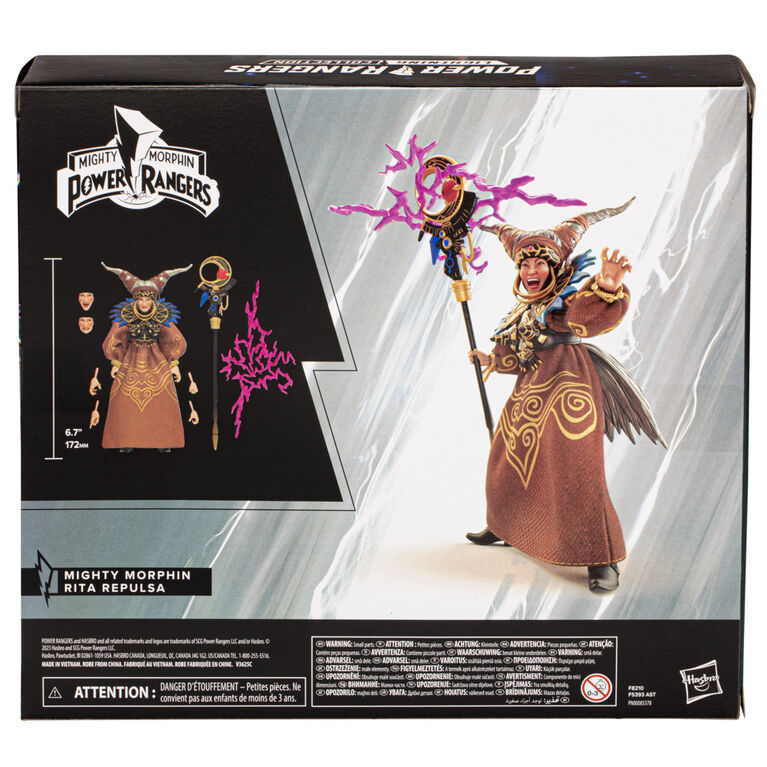 Power Rangers Lightning Collection, figurine Mighty Morphin Rita Repulsa de 15 cm
