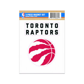 Ensemble de 2 aimants des Toronto Raptors de la NBA