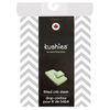 Kushies Drap Contour pour Lit de Bébé Coton Flanelle Chevron Gris