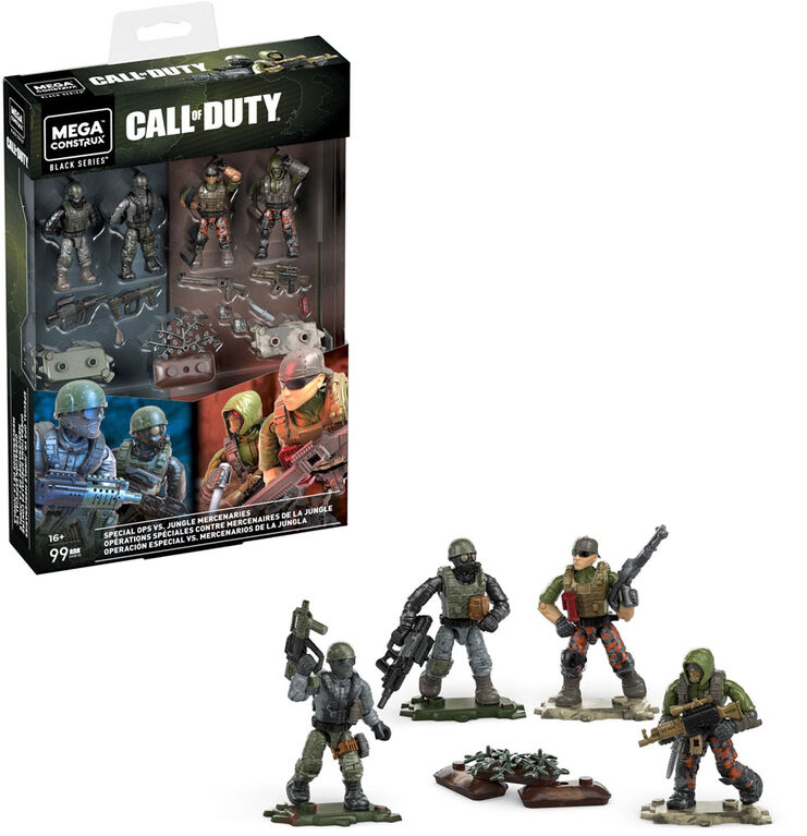 Mega Construx Call of Duty Special Ops Vs. Jungle Mercenaries