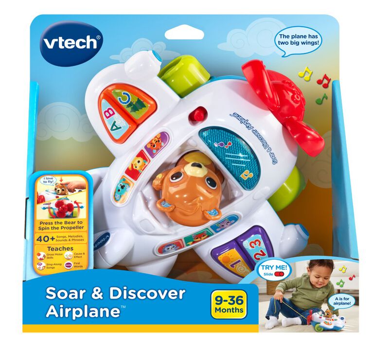 VTech Soar & Discover Airplane - English Edition