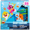 Pinkfong Baby Shark - Puzzle en mousse de 25 pièces