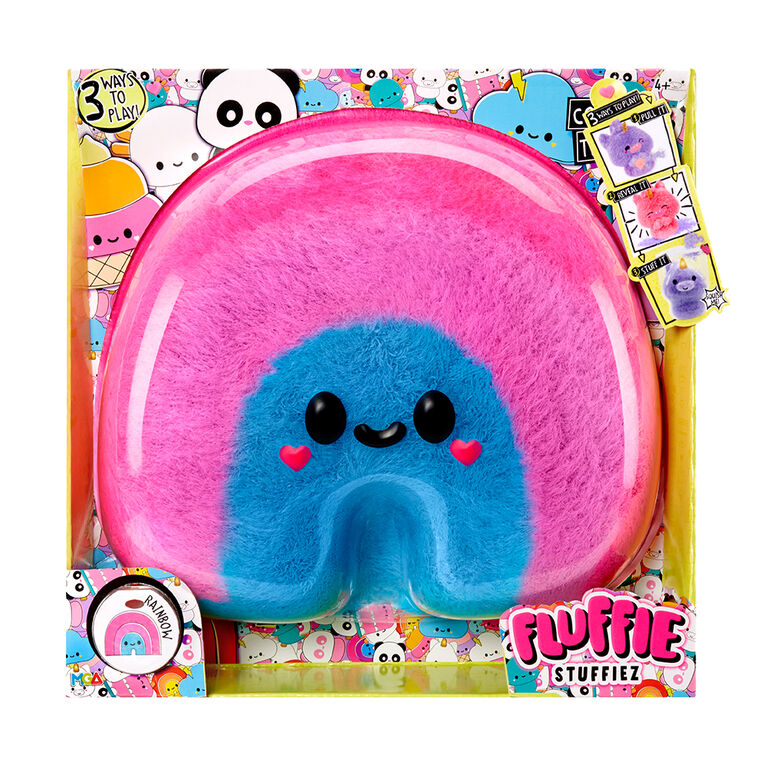 Fluffie Stuffiez Large Collectible Plush Rainbow