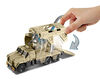 Matchbox Jurassic World Dino Transporters Armored Raptor Hauler and Figure