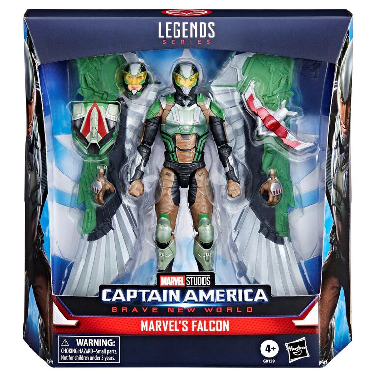 Marvel Legends Series Marvel's Falcon, Captain America: Brave New World Deluxe 6 Inch Action Figure