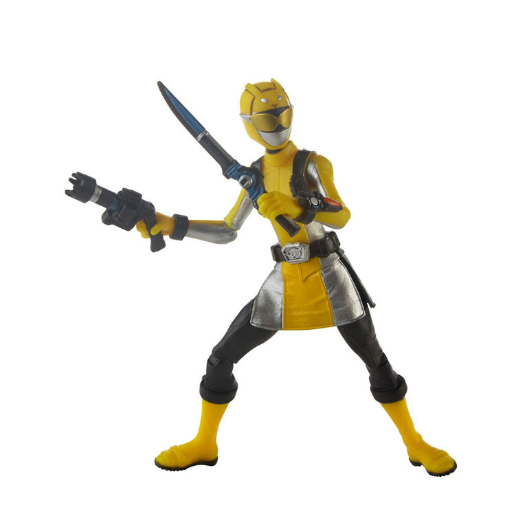 Power Rangers Beast Morphers Yellow Ranger 6-inch Action Figure