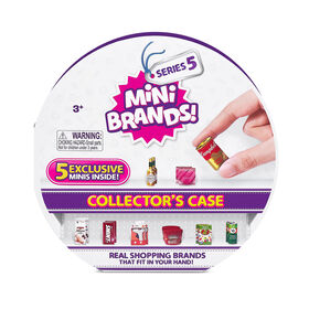 Coffret de collectionneur de Mini Brands série 5 avec 5 Minis exclusifs par Zuru