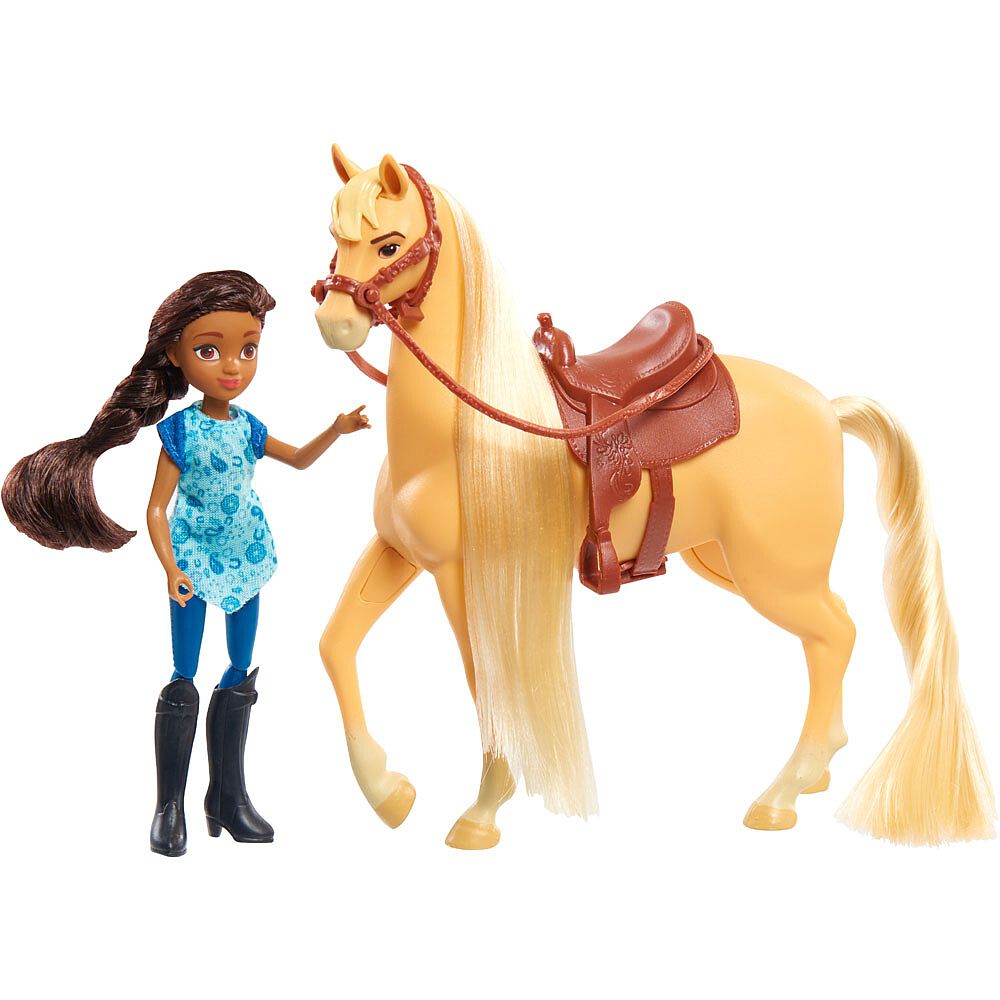 Spirit small new arrivals doll and horse