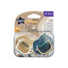 Tommee Tippee Moda Pacifiers, Includes Sterilizer Box (18-36m, 2 Count)