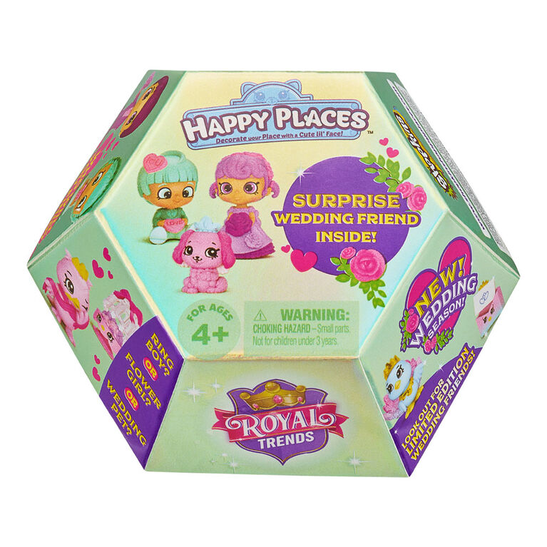 Amis de mariage Shopkins Happy Places avec des surprises à l'intérieur