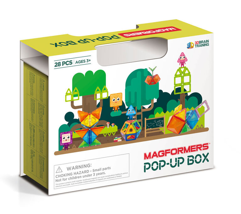 Magformers - Coffret Pop-Up Travel de 28 pièces