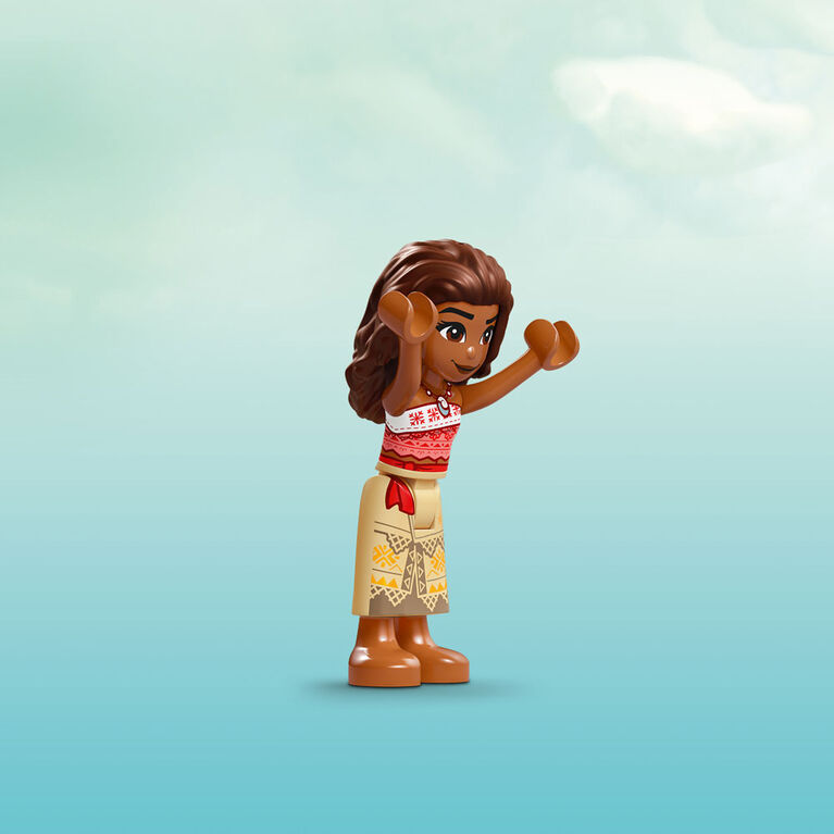 LEGO Disney Moana's Flowerpot Buildable Flower Toy with Mini-Doll Figure and Sailboat 43252