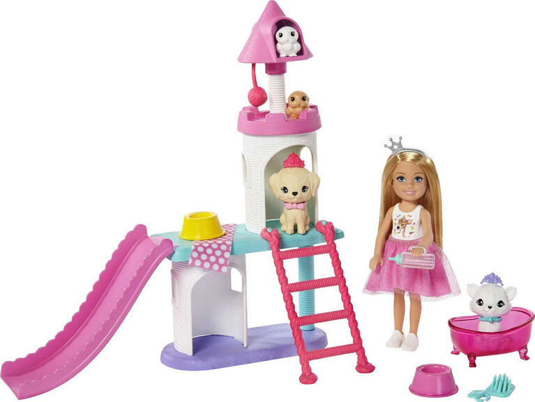 Barbie Princess Adventure Chelsea Doll And Pet Castle Playset Toys R Us Canada