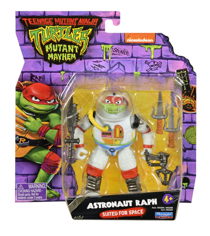 Teenage Mutant Ninja Turtles : Mutant Mayhem-Figure d'action l'astronaute Raph