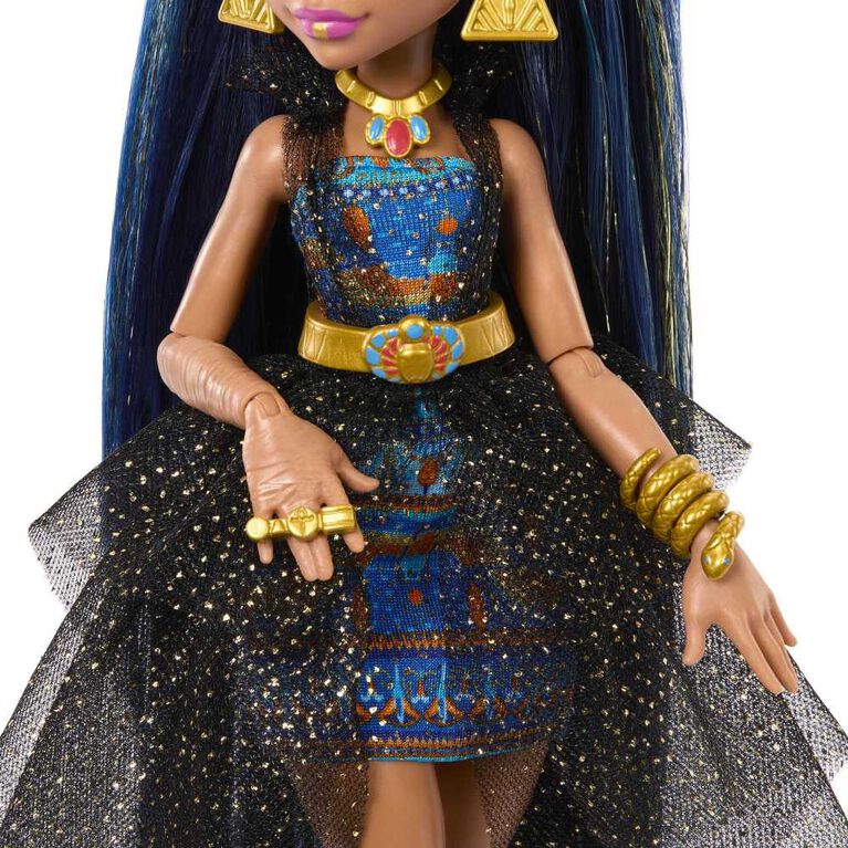 Monster High Cleo De Nile Doll in Monster Ball Party Dress with Accessories