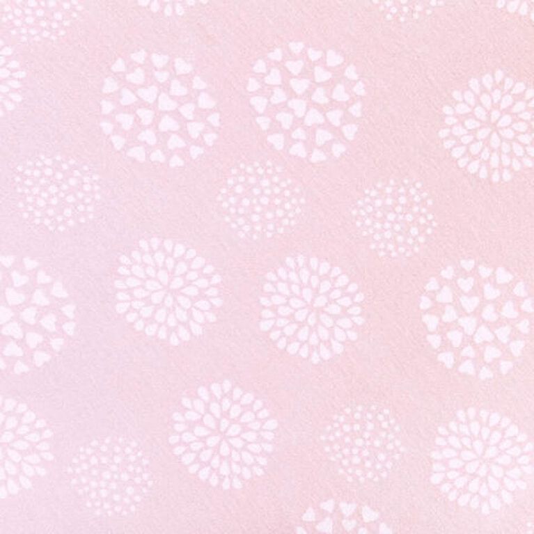 Koala Baby Pink Heart Flower Percale Fitted Crib Sheet Babies R Us Canada