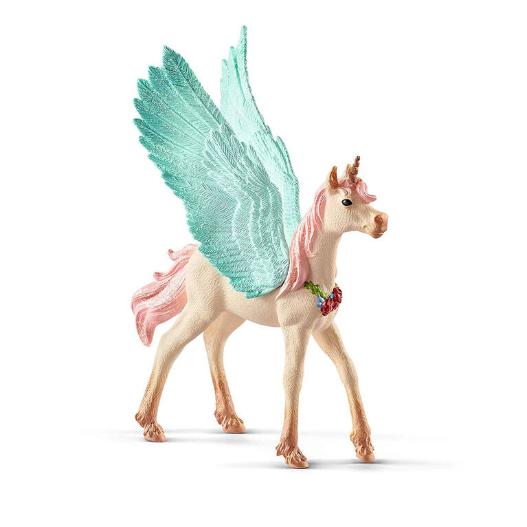 Schleich Bayala Decorated Unicorn Pegasus Foal