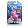 WowWee Fingerlings Light Up Narwhal - Rachel (Pink) - Friendly Interactive Toy