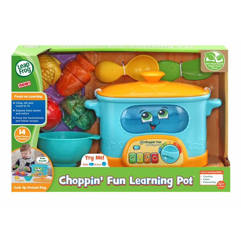 LeapFrog Choppin' Fun Learning Pot - English Edition